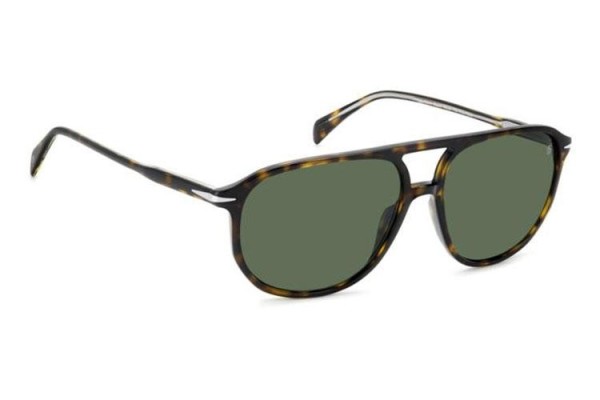 Zonnebril David Beckham DB1159/S 086/UC Polarized Rechthoekige Havana