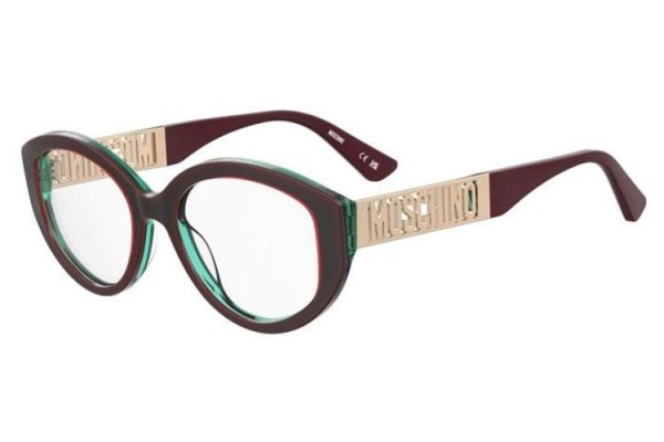 Brillen Moschino MOS640 B17 Ovaal Rood