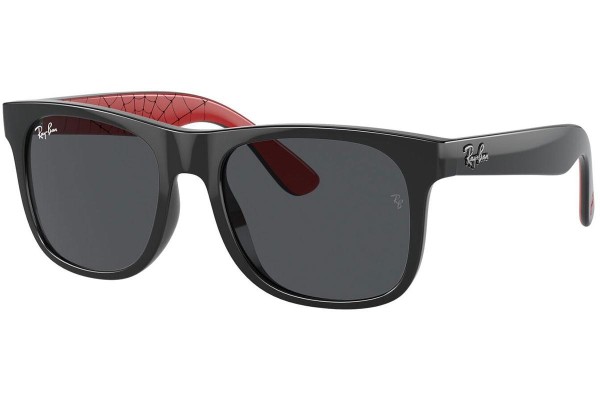 Zonnebril Ray-Ban Junior Junior Justin Marvel Collection RJ9069S 716687 Vierkant Zwart