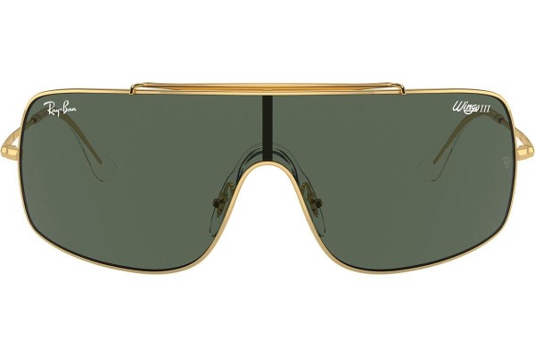 Zonnebril Ray-Ban RB3897 001/71 Vierkant Goud