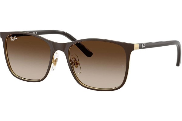 Zonnebril Ray-Ban Junior RJ9551S 297/13 Vierkant Bruin