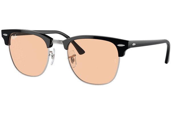 Zonnebril Ray-Ban Clubmaster RB3016 13544B Browline Zilver