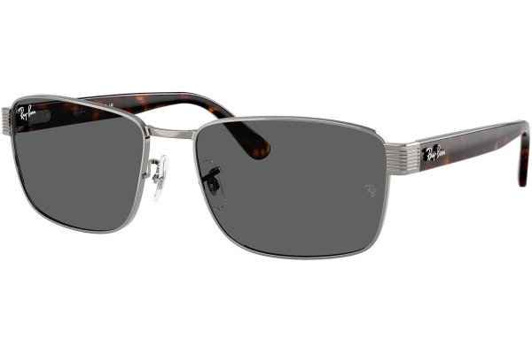 Zonnebril Ray-Ban RB3750 004/B1 Vierkant Grijs