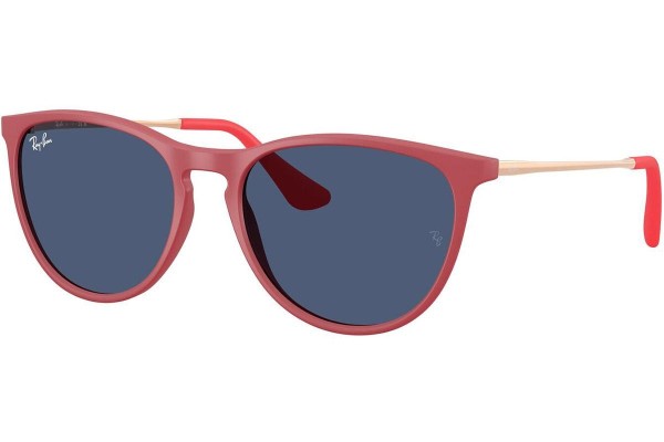 Zonnebril Ray-Ban Junior Junior Erika RJ9060S 718071 Vierkant Rood