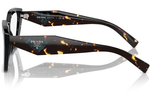 Brillen Prada PR09YV 15S1O1 Cat Eye Zwart