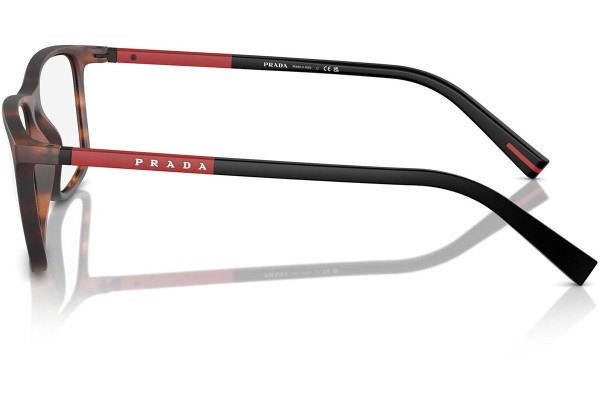 Brillen Prada Linea Rossa PS03QV 17X1O1 Rechthoekige Havana