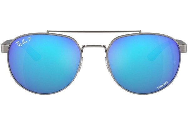 Zonnebril Ray-Ban RB3736CH 004/A1 Polarized Rechthoekige Grijs