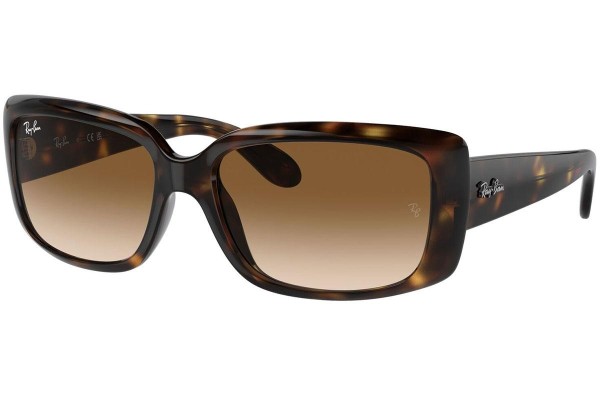 Zonnebril Ray-Ban RB4389 710/51 Rechthoekige Havana