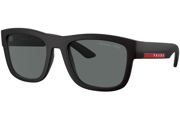 Zonnebril Prada Linea Rossa PS01ZS DG002G Polarized Vierkant Zwart