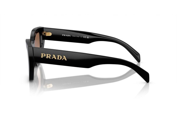 Zonnebril Prada PRA09S 1AB0A6 Cat Eye Zwart