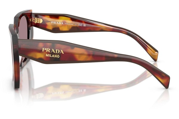 Zonnebril Prada PR15WSF 22A20I Rechthoekige Havana