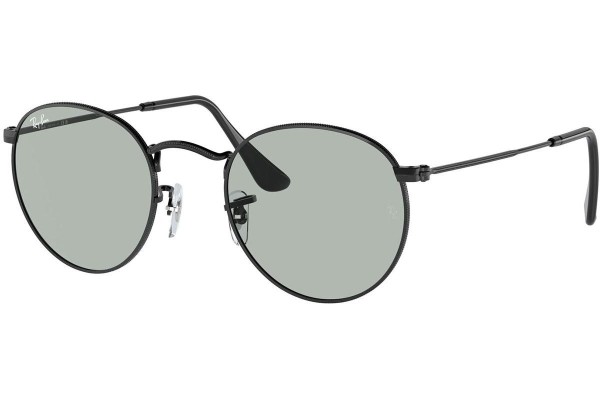 Zonnebril Ray-Ban Round Metal RB3447 002/R5 Ronde Zwart