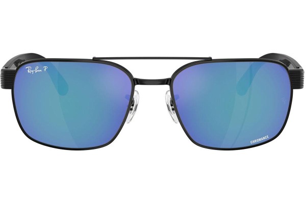 Zonnebril Ray-Ban RB3751CH 002/4L Polarized Vierkant Zwart