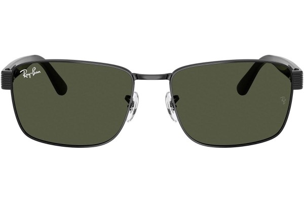 Zonnebril Ray-Ban RB3750 002/31 Vierkant Zwart