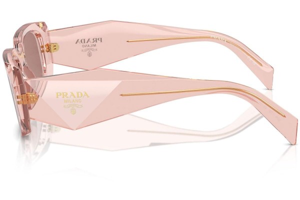 Zonnebril Prada PR17WS 19Q10D Rechthoekige Roze