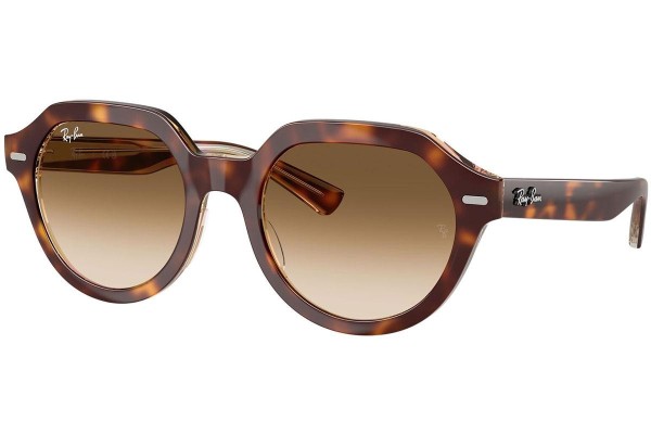 Zonnebril Ray-Ban Gina RB4399 141451 Vierkant Havana