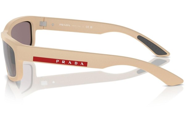 Zonnebril Prada Linea Rossa PS05ZS VHR20J Rechthoekige Beige