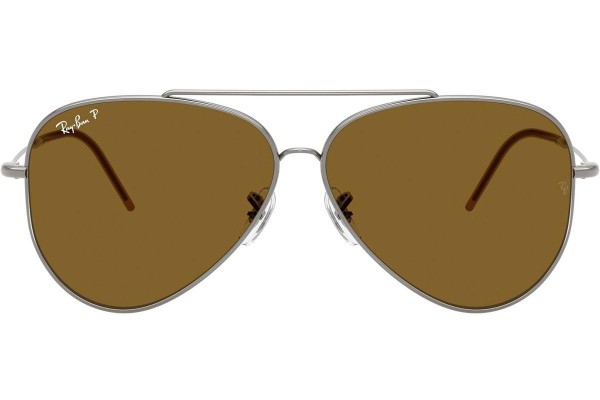 Zonnebril Ray-Ban Aviator Reverse RBR0101S 004/83 Polarized Pilot Zilver