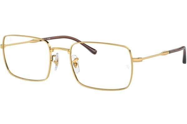 Brillen Ray-Ban RX6520 2500 Rechthoekige Goud