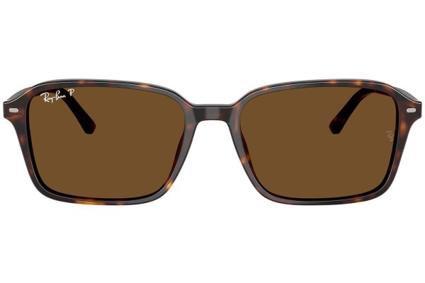 Zonnebril Ray-Ban RB2231 902/57 Polarized Vierkant Havana