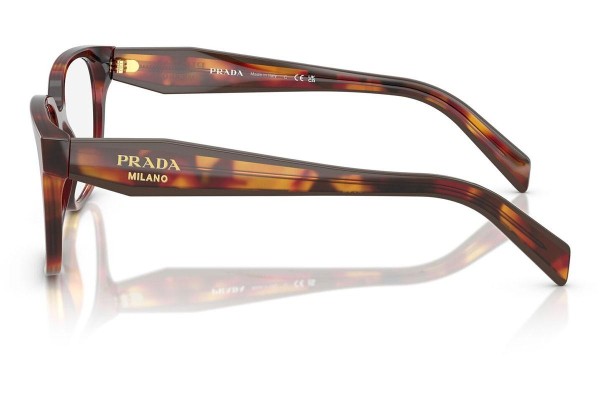 Brillen Prada PR17ZV 22A1O1 Rechthoekige Havana