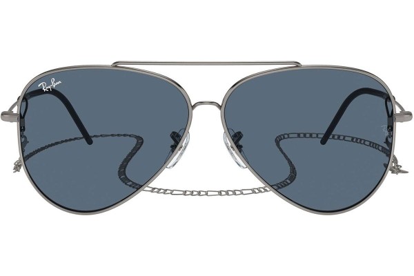 Zonnebril Ray-Ban Aviator Reverse RBR0101S 004/3A Pilot Zilver