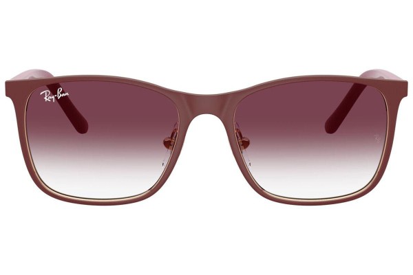 Zonnebril Ray-Ban Junior RJ9551S 296/8H Vierkant Rood