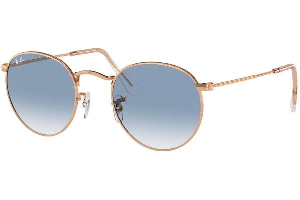 Zonnebril Ray-Ban Round Metal RB3447 92023F Ronde Goud