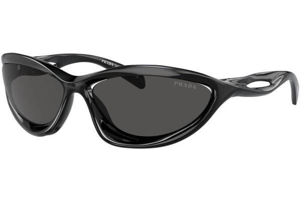 Zonnebril Prada PRA23S 1AB5S0 Cat Eye Zwart