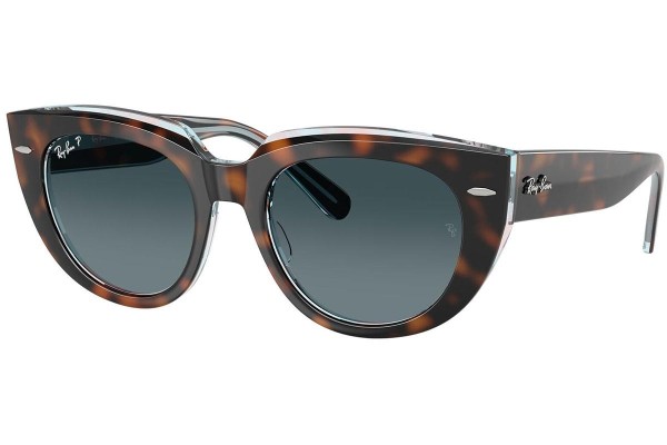 Zonnebril Ray-Ban RB2286 1413S3 Polarized Vierkant Havana