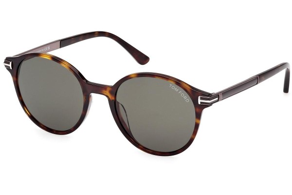 Zonnebril Tom Ford Araki FT1184 52N Ronde Havana