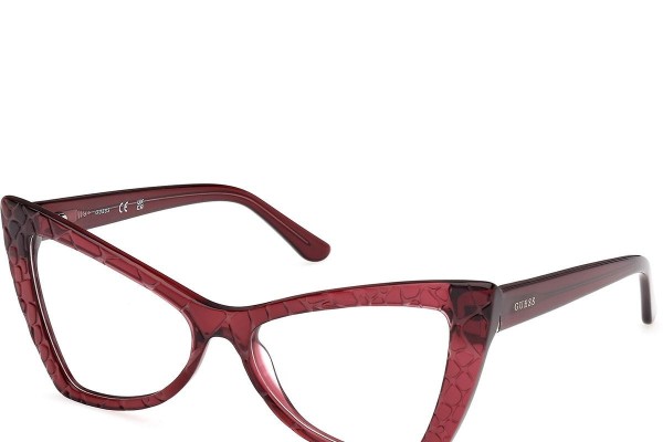 Brillen Guess GU50178 071 Cat Eye Rood