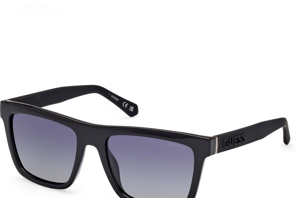 Zonnebril Guess GU00166 01D Polarized Vierkant Zwart