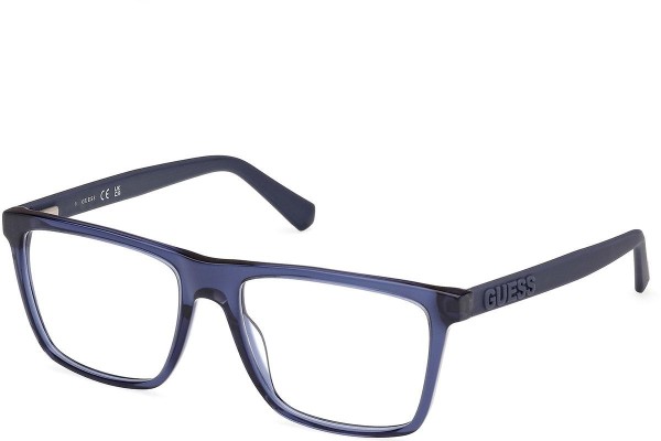 Brillen Guess GU50186 090 Vierkant Blauw