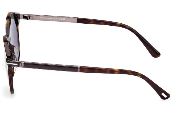 Zonnebril Tom Ford Araki FT1184 52N Ronde Havana