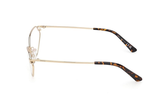 Brillen Emilio Pucci EP5258 032 Cat Eye Goud