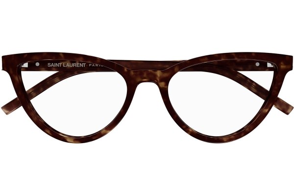 Brillen Saint Laurent SLM138 002 Cat Eye Havana