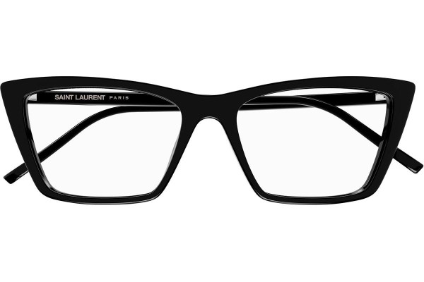 Brillen Saint Laurent SL737MICATHINOPT 001 Cat Eye Zwart