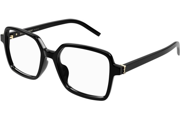 Brillen Saint Laurent SLM139 001 Vierkant Zwart