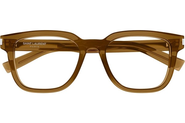 Brillen Saint Laurent SL711OPT 004 Vierkant Bruin