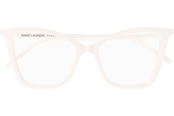 Brillen Saint Laurent SL386 014 Cat Eye Wit