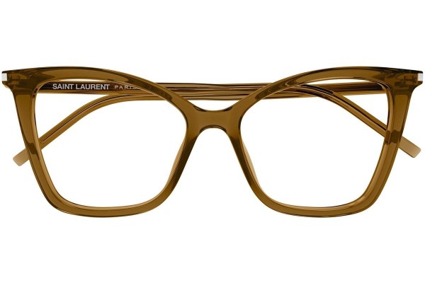 Brillen Saint Laurent SL386 009 Cat Eye Bruin