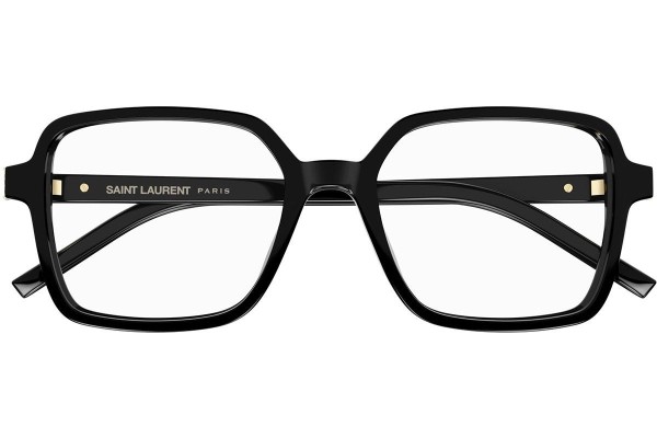 Brillen Saint Laurent SLM139 001 Vierkant Zwart