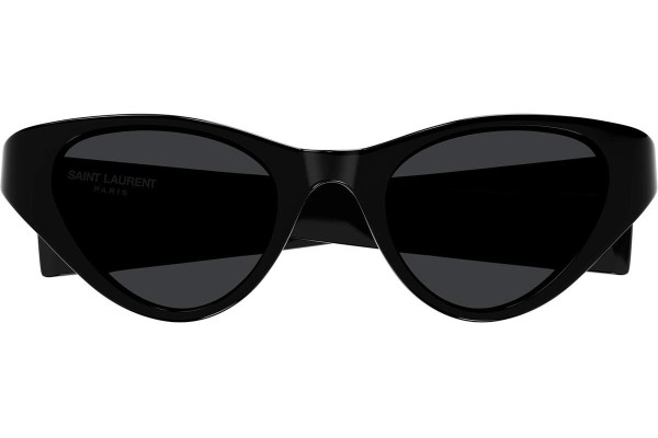 Zonnebril Saint Laurent SLM144 001 Cat Eye Zwart