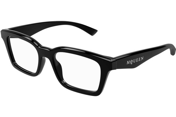 Brillen Alexander McQueen AM0476O 001 Vierkant Zwart