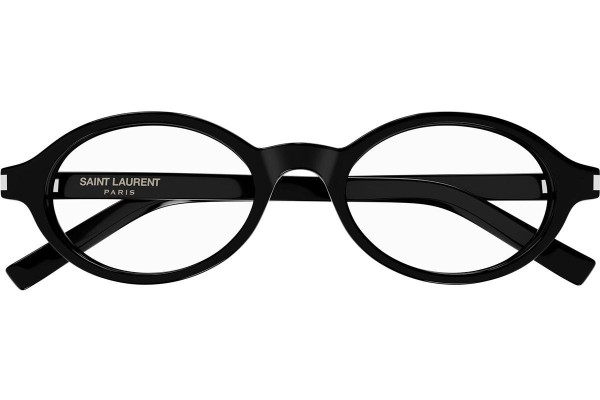 Brillen Saint Laurent SL751JEANNEOPT 001 Ovaal Zwart