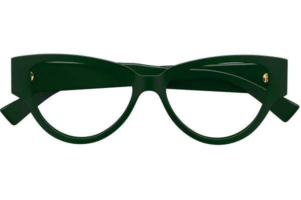 Brillen Bottega Veneta BV1320O 003 Cat Eye Groen