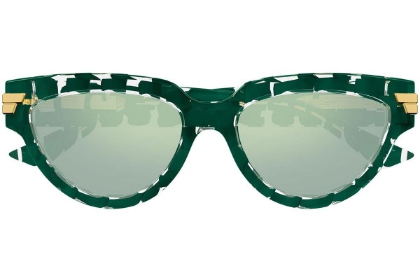 Zonnebril Bottega Veneta BV1035S 008 Cat Eye Groen