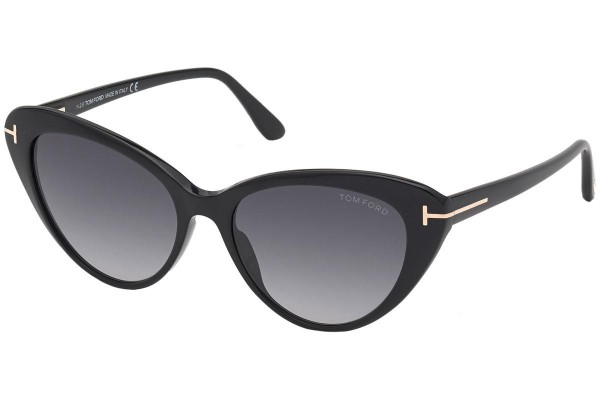 Zonnebril Tom Ford FT0869 01B Cat Eye Zwart