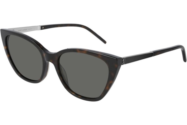 Zonnebril Saint Laurent SLM69 002 Cat Eye Havana